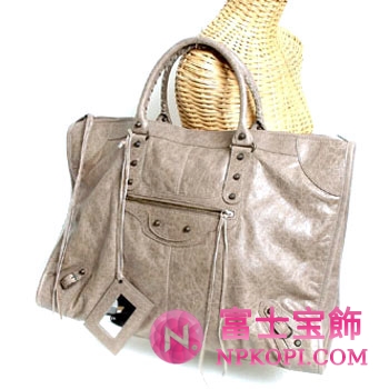 バレンシアガ（BALENCIAGA）ザ・ウィークエンダー　レディースハンドバッグ　アッシュブラウン　110506-D94JT-2525 